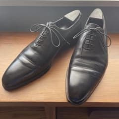 ソール新品>Berluti ベルルッティ6ハーフ黒ブラック純正シューツリー