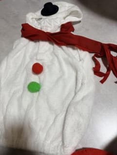 キッズ用 雪だるま コスプレ衣装 着ぐるみのサムネイル