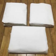 フラット　シーツ　白　3枚セットのサムネイル