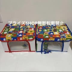 トイストーリー窓付き収納ボックス　赤　青　ROUND1限定