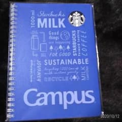スターバックスキャンパスリングノートのサムネイル