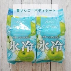 デオドラントシート　青りんご　グリーンアップル　2袋セットのサムネイル