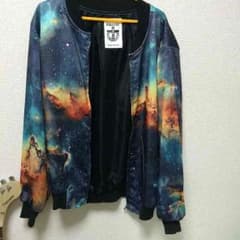 public eyes スペース柄ブルゾンのサムネイル