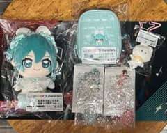 キャラ福くじ ピアプロ おすわりぬいぐるみ初音ミク限定ver etcのサムネイル