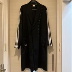 adidas ロングコート ブラックのサムネイル
