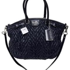 タグ付き新品　COACH 70周年記念 キルティングバッグ ブラック　13634 タグ付き新品 COACH 70周年記念 キルティングバッグ ブラック 13634