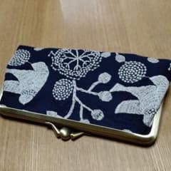 ジェリー様。専用です。ハンドメイド。二口がま口財布。のサムネイル