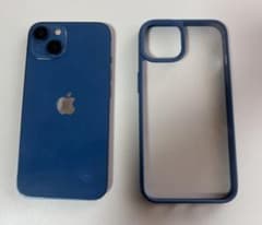 Apple iPhone 13 블루 본체 케이스 포함 정크