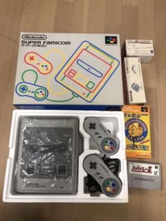スーパーファミコン 本体 ソフト2本付のサムネイル