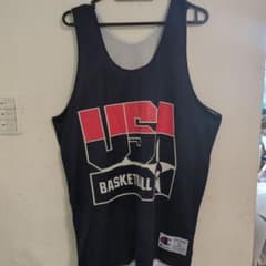 Champion USA Basketball リバーシブルタンクトップ Lレア Champion USA Basketball リバーシブルタンクトップ Lレア | Mercari