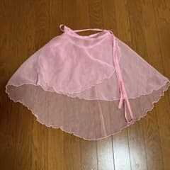 バレエ　大人　巻きスカート　ピンクのサムネイル