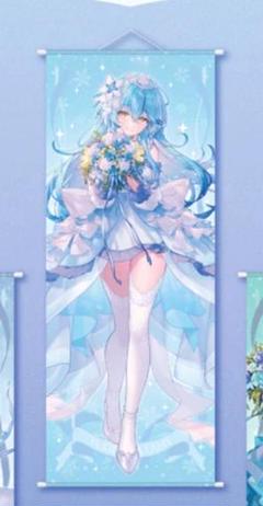 ホロライブ hololive ジューンブライド 等身大タペストリー 雪花ラミィ 雪花ラミィ 等身大タペストリー ジューンブライド ホロライブ