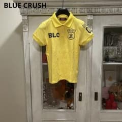 BLUE CRUSH ブルークラッシュ 半袖ポロシャツ M イエロー ゴルフ
