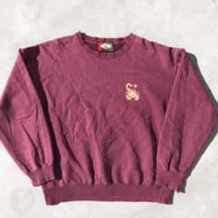 scorpion bay スコーピオンベイ スウェット 90s バーガンディ scorpion bay スコーピオンベイ スウェット 90s バーガンディ