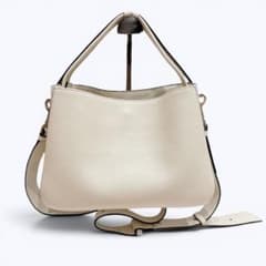 美品 ロリステッラ ARLET ショルダーバッグ 2way レザー ホワイト 