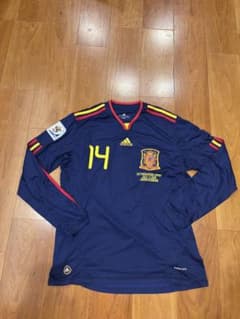 adidas スペイン代表 14 アロンソ 長袖 ユニフォームのサムネイル