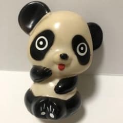 三菱銀行パンダ貯金箱　昭和レトロ　ビッグサイズ　ノベルティー　非売品　　店頭用 三菱銀行 パンダ貯金箱 置物 非売品 銀行ノベルティー 当時物