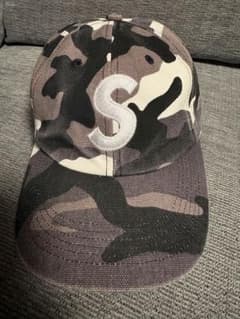 Supreme Sロゴ キャップ カモフラージュ柄 - メルカリ