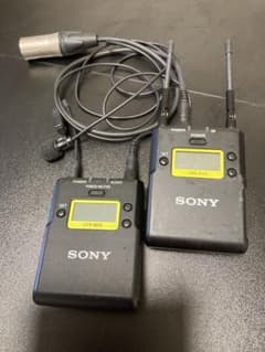 配信機器・PA機器・レコーディング機器 UTX-B03 SONY ワイヤレスマイクシステム UTX-B03 URX-P03 - メルカリ