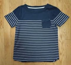 EDITOR'S Tシャツ ボーダー ネイビーのサムネイル