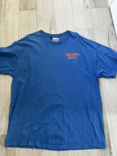 GALLERY DEPT tシャツ　XLサイズ　青　半袖　希少モデル　DEPTのサムネイル
