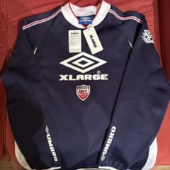 【UMBRO×XLARGE】コラボ　ネイビー 新品　タグ付きのサムネイル