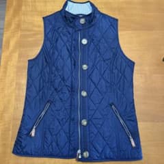 POLO GOLF ネイビー キルティングダウンベストのサムネイル
