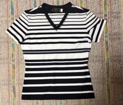 ち*て様 FENDI ズッカ ボーダー Tシャツ ホワイト レディース ち*て様 FENDI ズッカ ボーダー Tシャツ ホワイト レディース - メルカリ