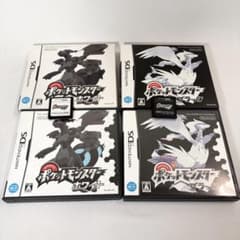 ポケットモンスター ブラック ホワイト DS 箱説明書付きのサムネイル