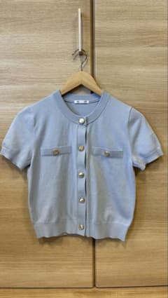 GU 半袖ニット Sサイズのサムネイル