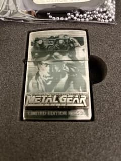 レア】メタルギアソリッドZippoジッポライター - メルカリ