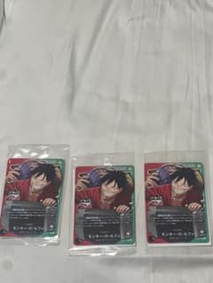 一番くじ ONE PIECE CARD GAME 購入特典3枚セットのサムネイル
