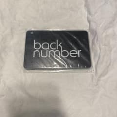 back numberのサムネイル