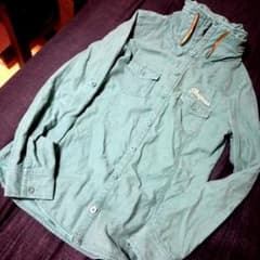 AZUL by moussy ミリタリーシャツのサムネイル