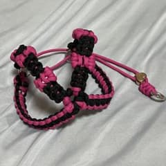 パラコード　ハーネス【S】【DS】サイズ(胴囲35〜39cm)超小型犬・小型犬のサムネイル