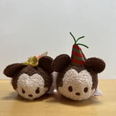 ツムツム ぬいぐるみ クリスマス ミッキー&ミニー ディズニーストア