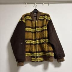 チェック柄ボンバージャケット　KOOIのサムネイル