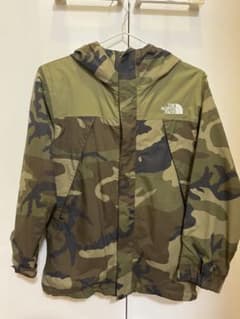 THE NORTH FACE カモフラ柄 キッズスクープジャケット140cm - メルカリ
