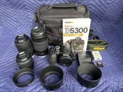 Nikon D5300 トリプルレンズセットのサムネイル