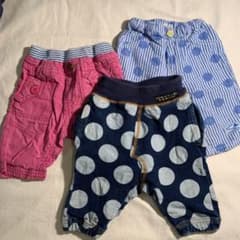 90サイズ  パンツ3枚(^^)のサムネイル
