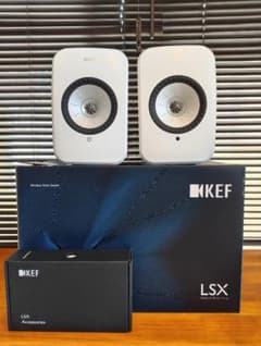 【最終価格】KEF LSX ワイヤレススピーカー ホワイトのサムネイル