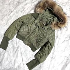 現行 y2k マウジー N2B フライトジャケット ミリタリー L moussy N-2B y2k 00s フライト ミリタリージャケット 短丈 - メルカリ