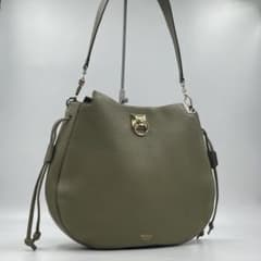 □新品同様□ Mulberry アイリス　ショルダーバッグ オリーブグリーン