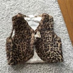H&M ヒョウ柄ファーベストのサムネイル
