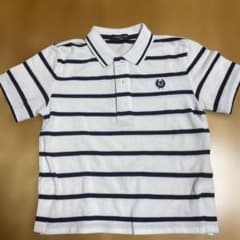 COMME CA ISM ボーダー ポロシャツ 120cmのサムネイル