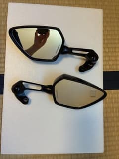 タナックス(TANAX) ナポレオン シャークミラー アルミ鏡 左右2本セットのサムネイル