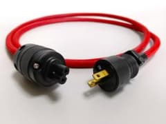 非メッキ メガネ型電源ケーブル 1.7m フジクラ遮蔽シールド 圧着構造【新品】のサムネイル