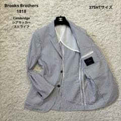美品☆【ブルックスブラザーズ1818】ケンブリッジストライプ　シアサッカー　37 美品☆【ブルックスブラザーズ1818】ケンブリッジストライプ シア