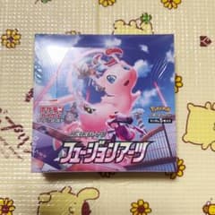 ポケモンカード フュージョンアーツ 未開封BOX シュリンク付き box