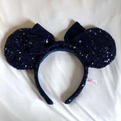 ディズニー　カチューシャ　スパンコール　ミニーのサムネイル